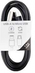 Musthavz į Go USB-A į Micro USB kabelis 1.0m, juodos spalvos