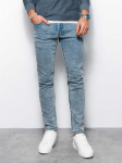 Blue men's jeans skinny fit - light mėlynas p1062