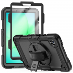 DėklasTech-Protect Solid skirtas Samsung Galaxy Tab A9 / A11 8.7 X110 / X115 / X133 / X135 - juodos spalvos