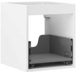 Praustuvo spintelės korpusas Mexen Box-A, 40 cm, 1 stalčius, Baltas matt