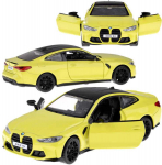 Metalinis automobilis BMW M4 su garso ir &scaron;viesos efektais, žalias