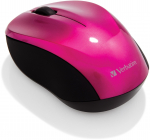 Kompiuterinė pelė Verbatim Go Nano Wireless Mouse Hot Pink/ belaidė