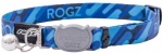 Rogz FusionCat mėlynas antkaklis 11mm 20-31cm