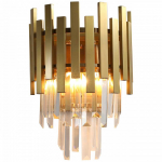 Sieninis &scaron;viestuvas MILAGRO Aspen Gold, 2 x E14, max 40W, auksinės sp., 25 x 35 cm