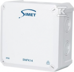 Simet PUSZ.N/T SNFK14, 140X140X81, IP66 Baltas