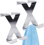 Plieniniai durų pakabukai dvigubi 2 vnt.