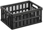 Sulankstoma plastikinė dėžė S Plast Team 10.93x23.9x17.6cm juoda