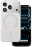 Tel Protect Glossy Magsafe dėklas skirtas Apple iPhone 17 baltos spalvos