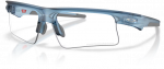 OAKLEY BISPHAERA Matte Trans Stonewash/Clear to juodas iridium photochromic sportiniai akiniai