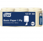 Popieriniai rank&scaron;luosčiai Tork Basic 120150, 1 ritinėlis