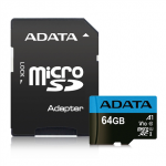Atminties kortelė Atmiņas karte Adata Micro SDHC C10 Premier Adata, 64 GB, 85 Mb/s - 25 Mb/s