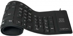 LogiLink flexible Klaviatūra juodas