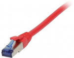 Synergy21 Patchkabel RJ45, CAT6A 500Mhz, 1,5m, raudona, S-STP(S/FTP), TPE/LSZH(Superflex), AWG26,
