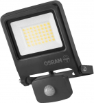 30W LED prožektorius ENDURA, tamsiai pilkas, 3000K, su judesio davikliu, IP44