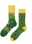 Kojinės SPALVOTOS KOJINĖS "Mink pedalus"41-45