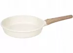 Keptuvė Brunbeste Granitinė marmurinė Neprilimpančio pavir&scaron;iaus indukcinė dujinė 26cm smėlio spalvos BRUNBESTE BB-5537