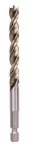 Spiralinis grąžtas medienai 8,0 mm, 1/4' Timber Twist Alpen [0067500800100]