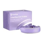 Tractive CAT 6 Mini &ndash; chytr&yacute; GPS lok&aacute;tor pro kočky a monitorius zdrav&iacute; s integrovan&yacute;m obojkem - levandulov&yacute;