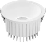 30W LED lauko įleidžiamas &scaron;viestuvas QUANTUM, baltas, CCT, IP44