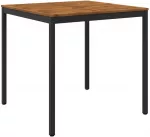 Sodo Baro Stalas Natūrali ir juoda 110 x 108,5 x 105 cm