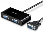 UGREEN 40254 VGA video splitter iki 2x VGA - 1m (juodas)