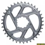 Priekinė žvaigždė SRAM X-SYNC 2 SL 38T Direct Mount 3mm Offset Boost Eagle Lunar Pilkas