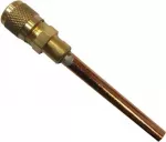 Refco Manufacturing Schrader vožtuvas A-31004 &frac14;''FL X &frac14;''L