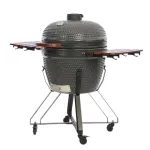 TunaBone Kamado classic 26" grill Size XL Dark pilkas