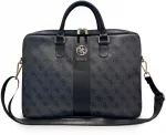 Dėklas Guess PU 4G Stripe Metal Logo Computer Bag 14" Juodas