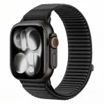 TECH-PROTECT NYLONLOOP APPLE WATCH 8 / 9 / 10 / 11 / 12 / SE / ULTRA (44 / 45 / 46 / 49 MM) JUODA