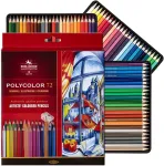 KOH-I-NOOR Polycolor spalvoti pie&scaron;tukai, 72 spalvos (249384)