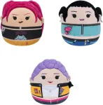 SQUISHMALLOWS K-POP DEMON HUNTERS Pliu&scaron;inis žaislas &bdquo;Flip-a-Mallows&ldquo;, 20 cm