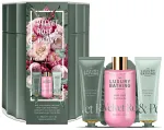 Grace Cole Body care gift set in a tin box Rose & Peony 4 pcs