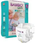 Abena Bleer, Bambo Nature 6 dydis, 16+ kg, pakelis su 120 vnt.