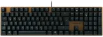 Klaviatūra CHERRY KC 200 MX MX2A Silent Raudona - Juodas