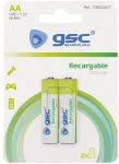 GSC evolution Rechargeable HR6 1,2V (AA) 2300mAh įkraunamos baterijos, 2 vnt./lizdinėje pakuotėje, 1