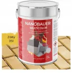 Bruguer Dažai trinkelėms Nanobauer Multicolor 5l geltoni