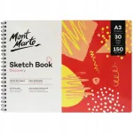 Lotte Sketch Book Discovery blokas Mont Marte A3, 30 puslapių, 150 gsm