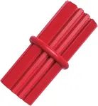 Kong Dental Stick dantų priežiūros žaislas &scaron;unims - užpildomas kramtomasis žaislas - valo dantis ir dantenas - pagamintas i&scaron; patvarios natūralios gumos - mažiems &scaron;unims