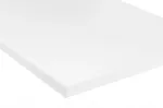Stalvir&scaron;is stalui Loft laminatas baltas 120/80 2,5cm