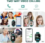 Okyuk vaiki&scaron;kas i&scaron;manusis laikrodis, 4g vaiki&scaron;kas i&scaron;manusis laikrodis, Gps seklys vaikams, laikrodis berniukui, vaiki&scaron;kas laikrodis su vaizdo skambučiais, mokyklos režimas, Sos funkcija, kamera ir žingsniamatis (t45 žalias)