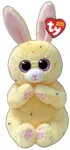 Ty Beanie Bellie Kreminis - geltonas velykinis zuikutis - 15 cm