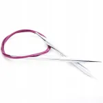 Kinzo Knitpro metaliniai virbalai su valu, 40 cm - 7,00 mm