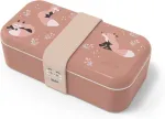 Monbento - vaiki&scaron;ka Mb Foodie Fox prie&scaron;piečių dėžutė - Fox - bento dėžutė vaikams, pagaminta Prancūzijoje - idealiai tinka pietums ar užkandžiams mokykloje/parke - be Bpa - saugus maistui - rožinė