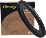 67 mm - 52 mm žiedų adapteris žemyn &ndash; metalinis filtro adapterio žiedas nuo fotoaparato objektyvo su 67 mm filtro sriegiu iki 52 mm filtro žiedo priedų