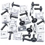 10x varžtas, sraigtas, spaustukas variklio apsaugai audi vw b8 a4 a5 a6 a7 a8 q3 q5 q7 s4