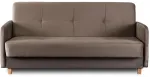 Mebel Elite I&scaron;skleidžiama sofa CUBA su patalynės dėže, 199 cm, smėlinė