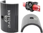 Jushion vairo rankovė 25,4&ndash;31,8 mm, dviračio vairo tarpinė, 2 vnt., dviračio vairo &scaron;im spaceris, dviračio vairo adapteris, aliuminio lydinio dviratis