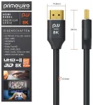 Csl Hdmi 2.1 kabelis, 1,5m, juodas