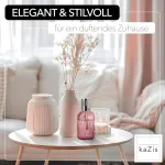 Kazis&reg; I katalitinė kvapų lempa I stiklas I Xxl I 400 ml (rožinė)
